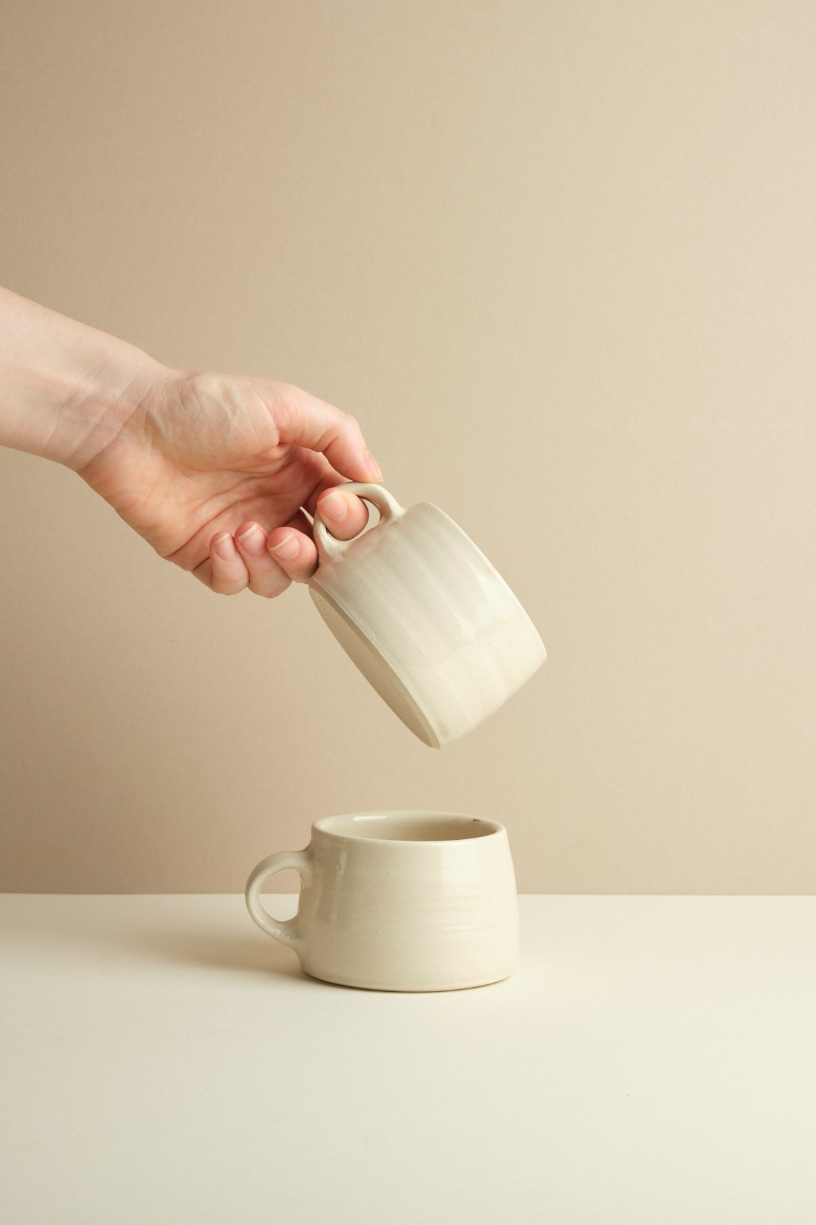 White Porcelain Mug