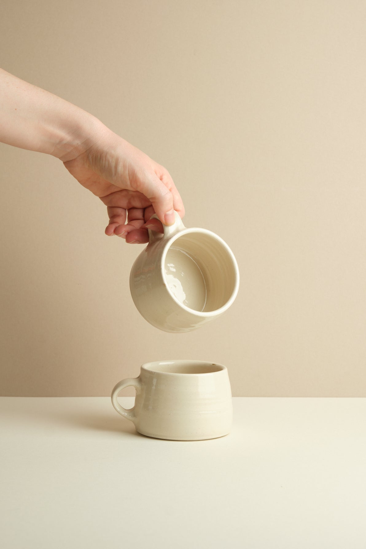 White Porcelain Mug