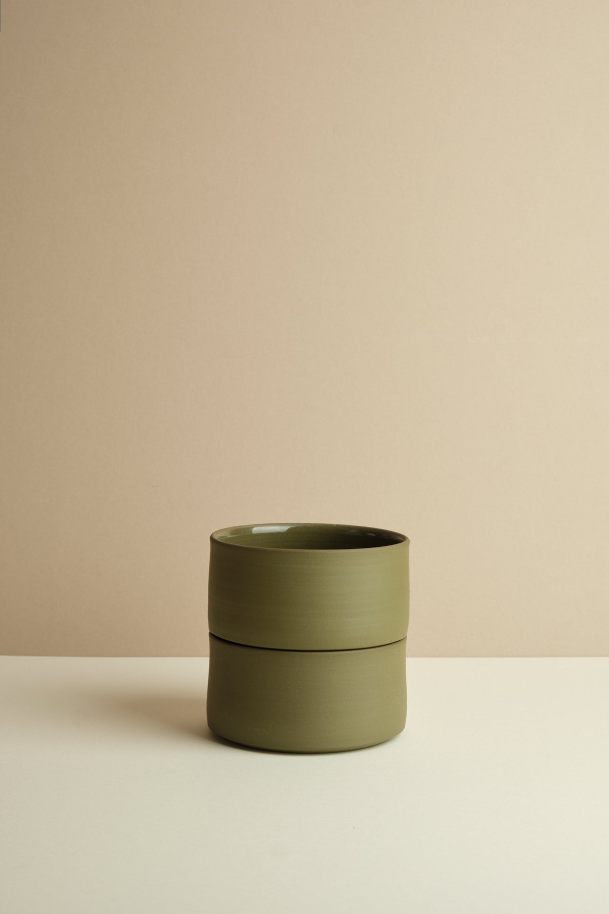 Moss Green Breakfast Bowl by Andrea Roman