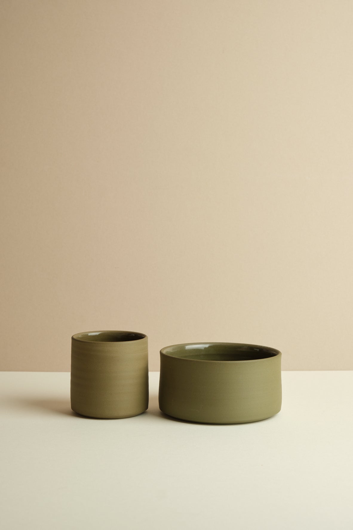 Moss Green Breakfast Set