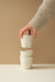 White Bevelled Cup
