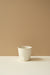 White Bevelled Cup