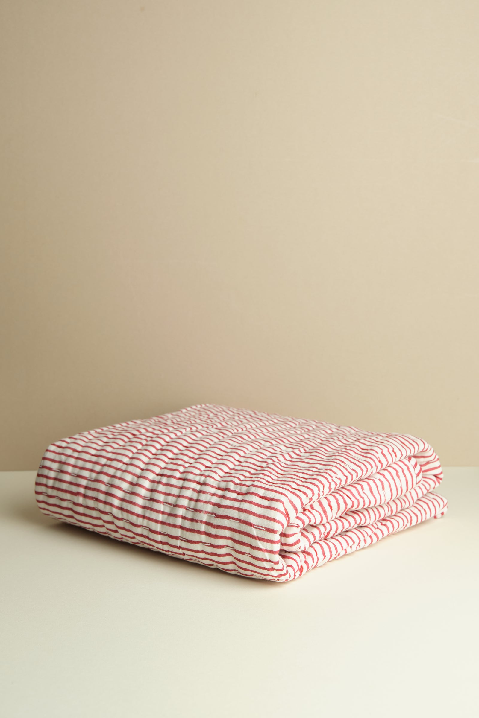 Block Printed Baby Quilt