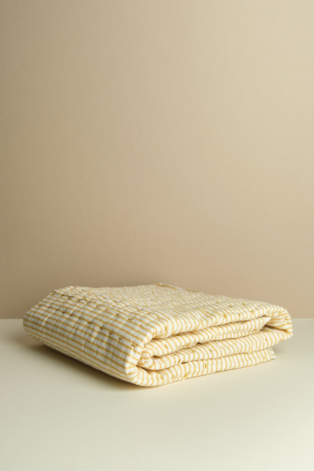 Block Printed Baby Quilt