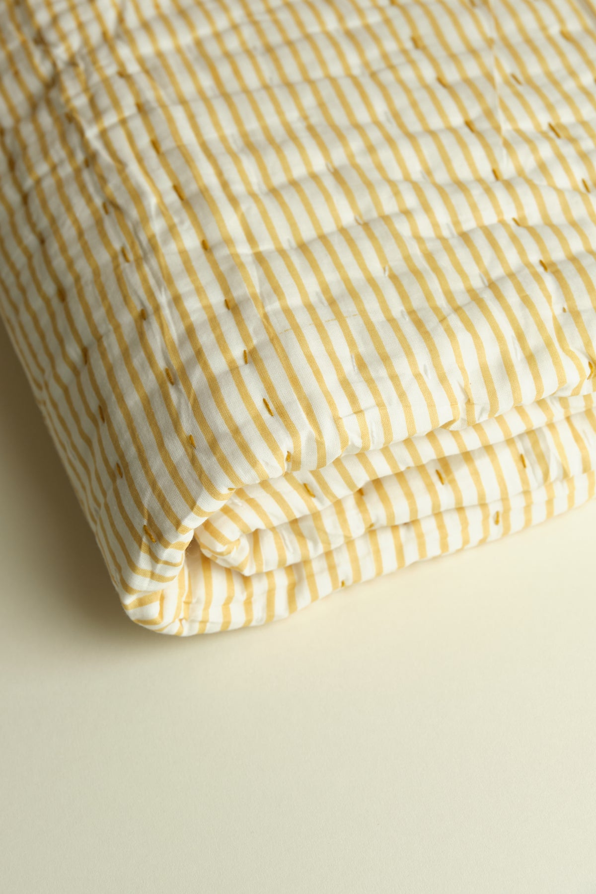 Block Printed Baby Quilt