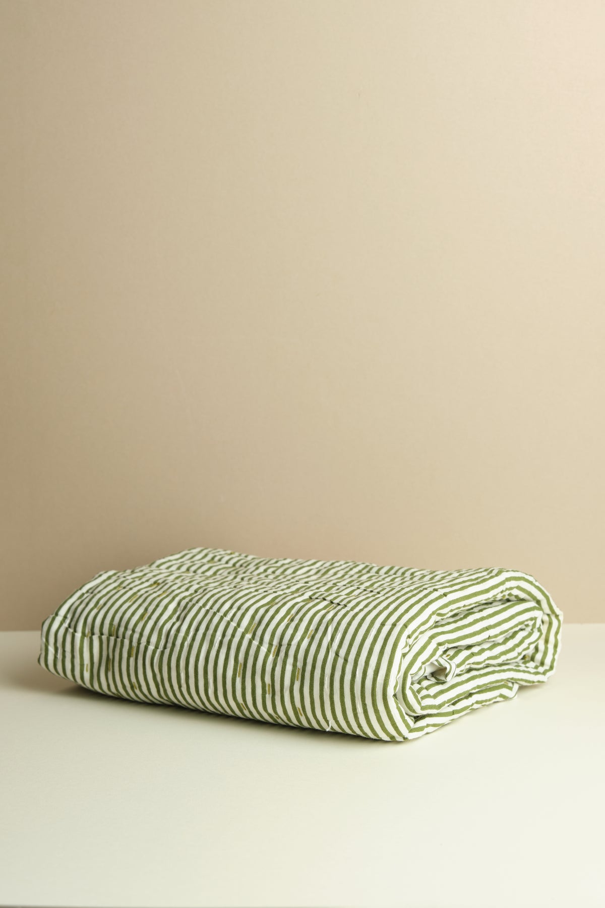 Block Printed Baby Quilt