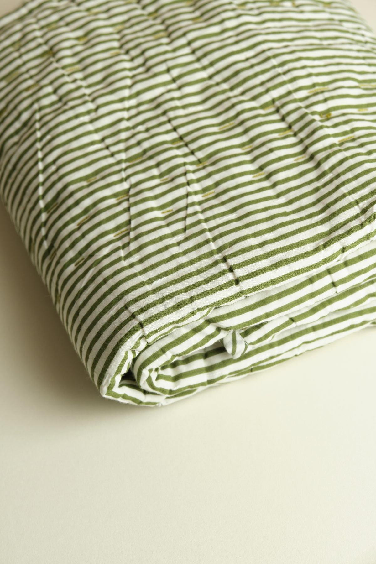 Block Printed Baby Quilt