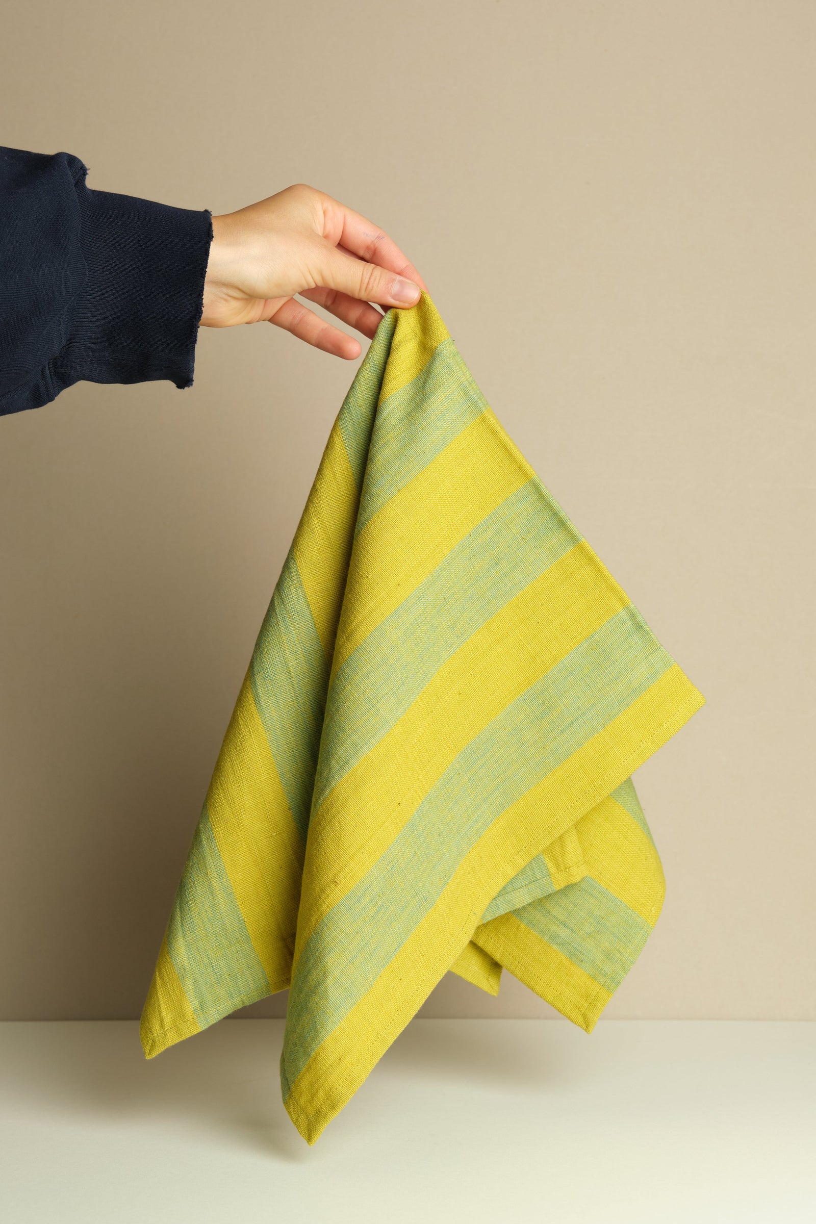 Pair of Linen Stripe Napkins