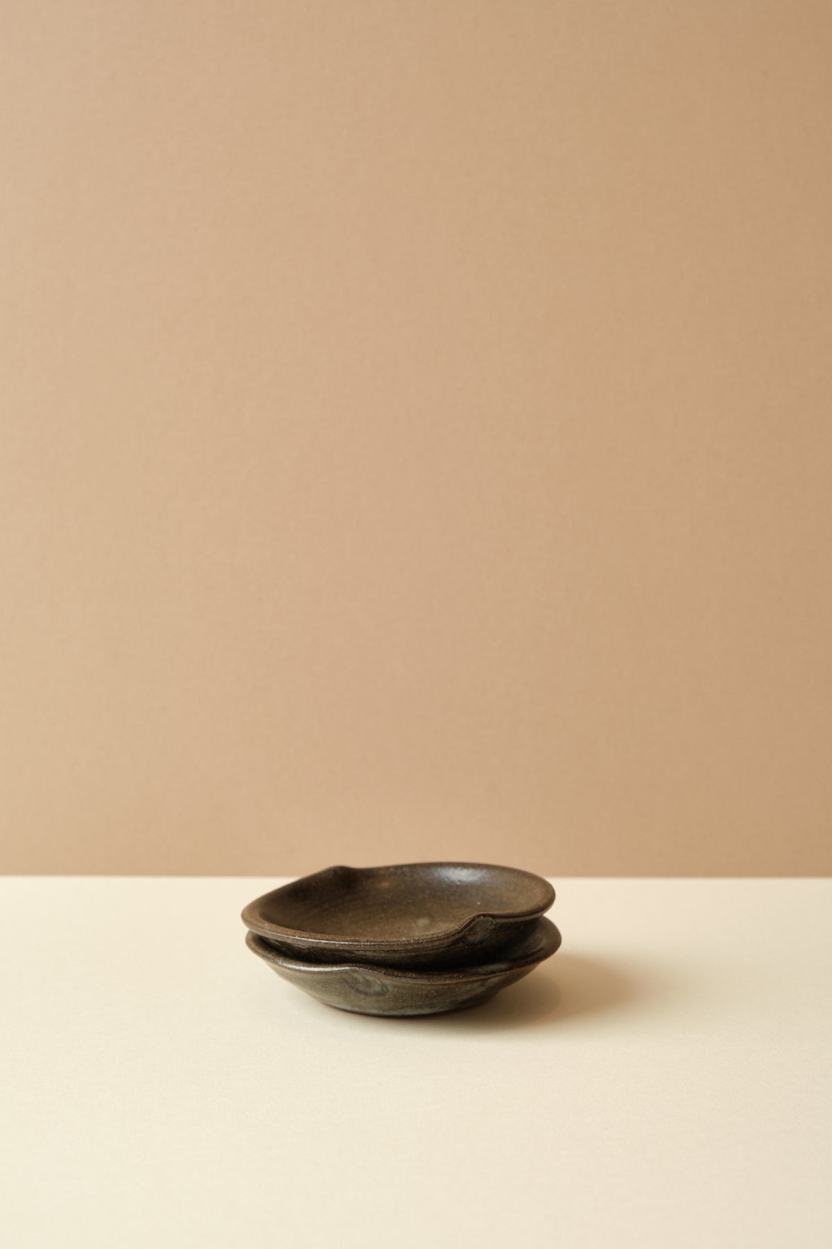 Dark Glaze Incense Holder