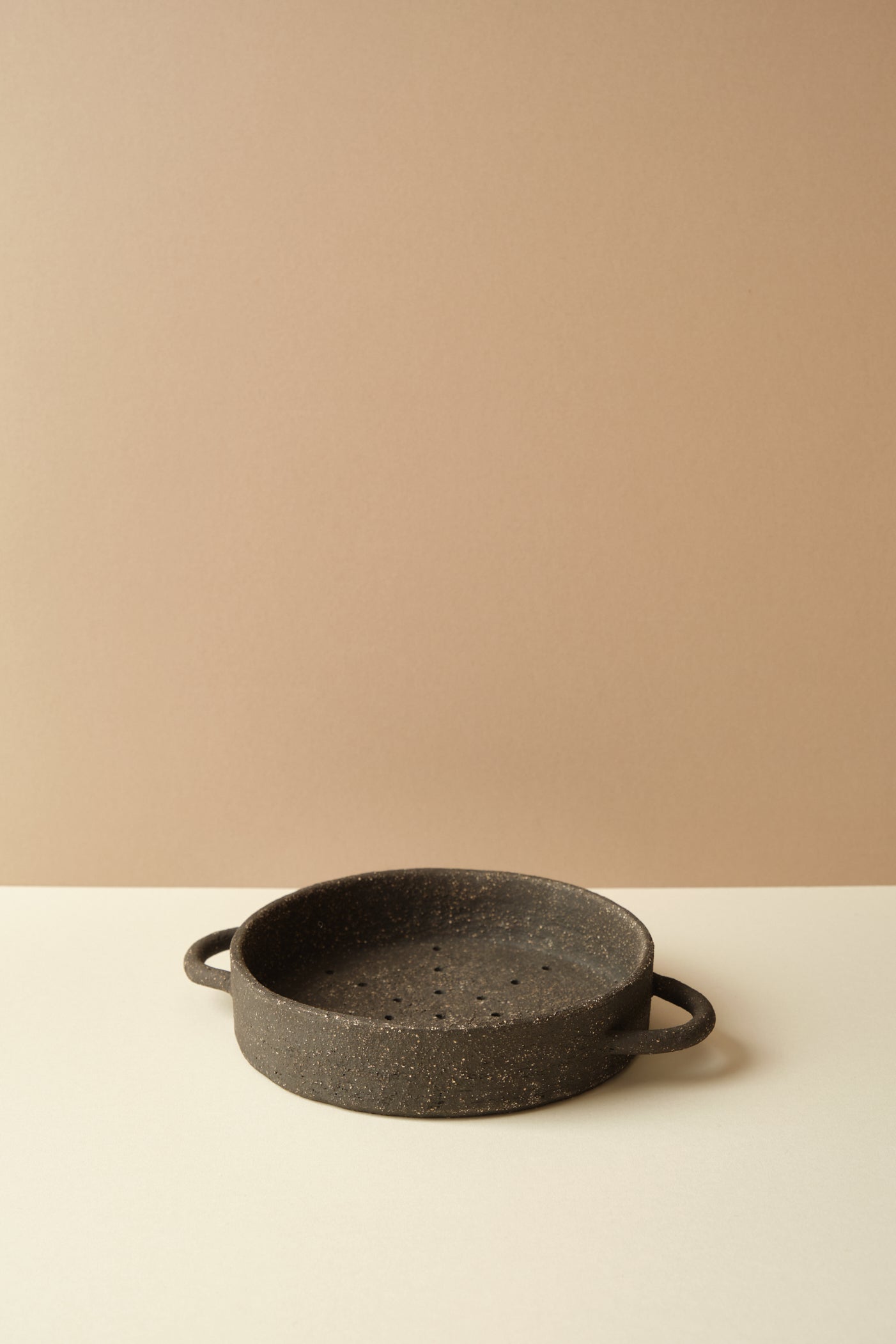 Black Clay Colander
