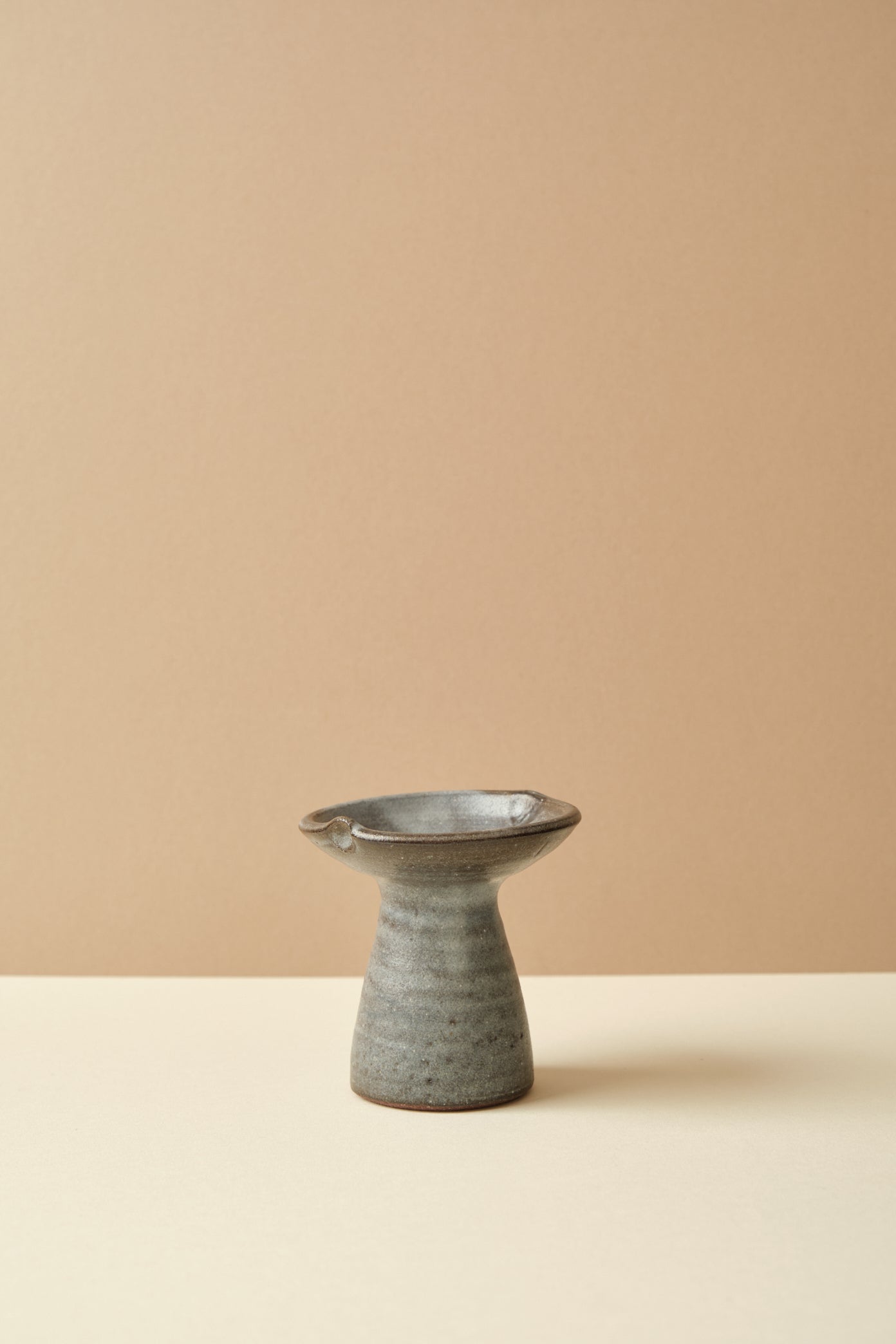 Short Ceramic Candlestick