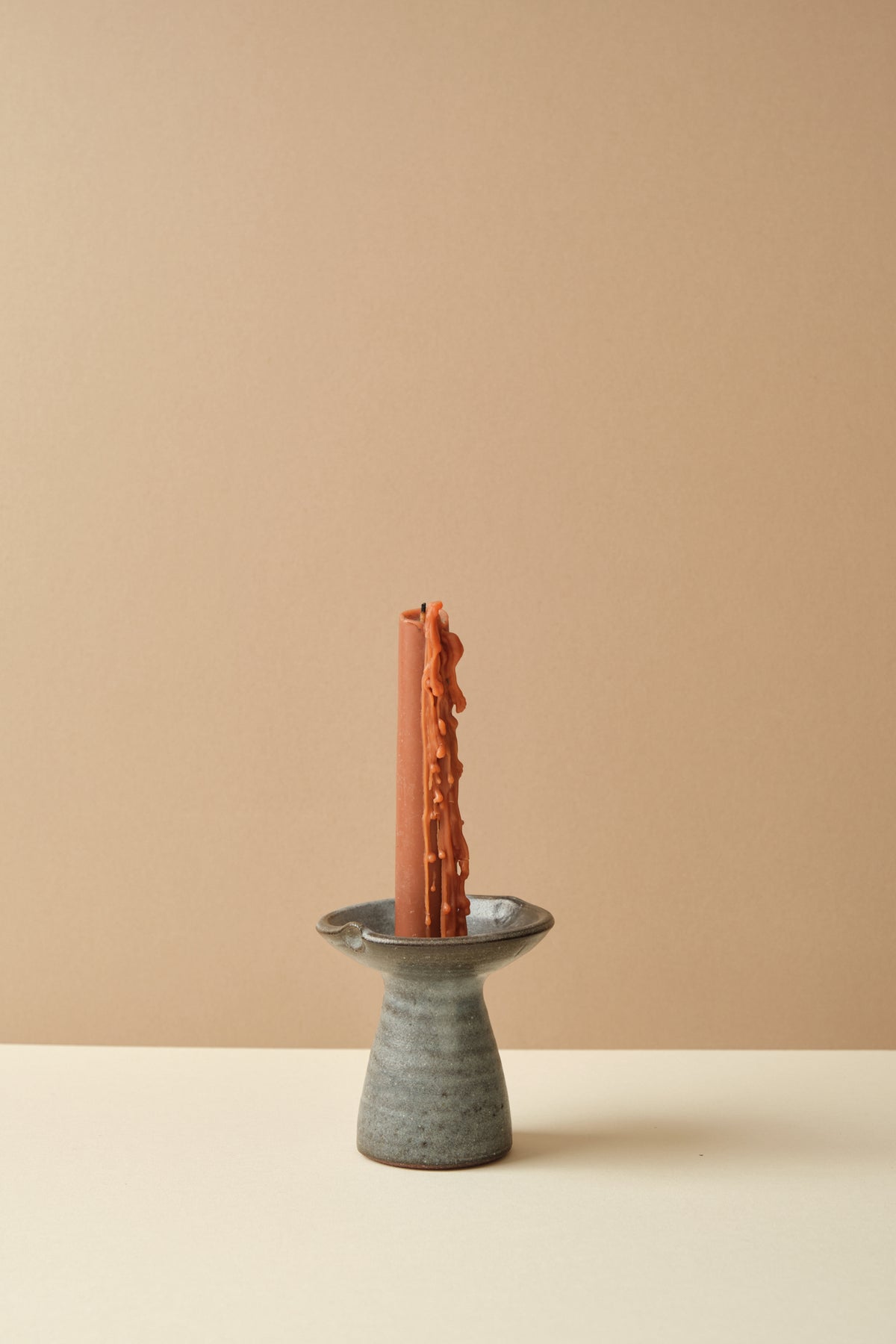 Short Ceramic Candlestick