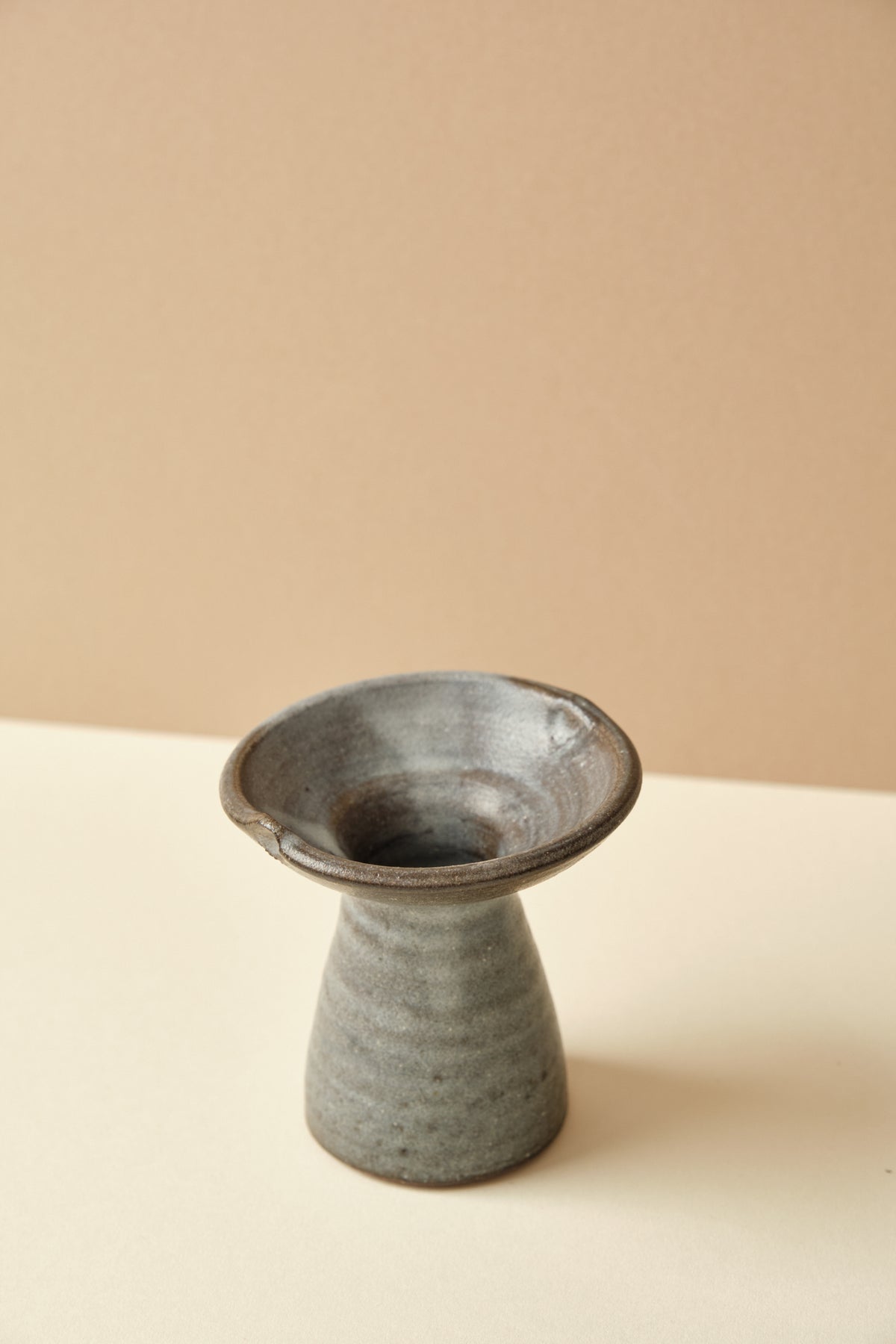 Short Ceramic Candlestick