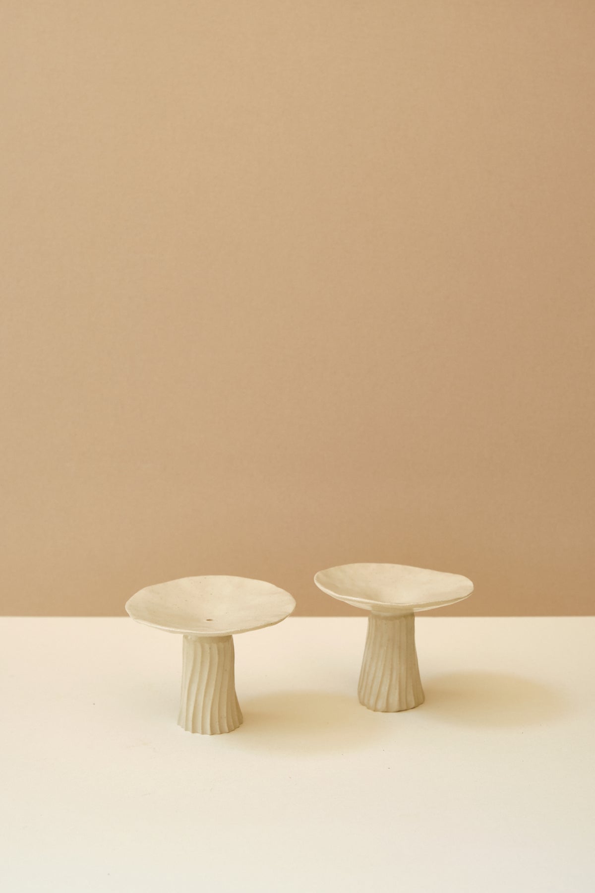 Carved Ceramic Incense Holder