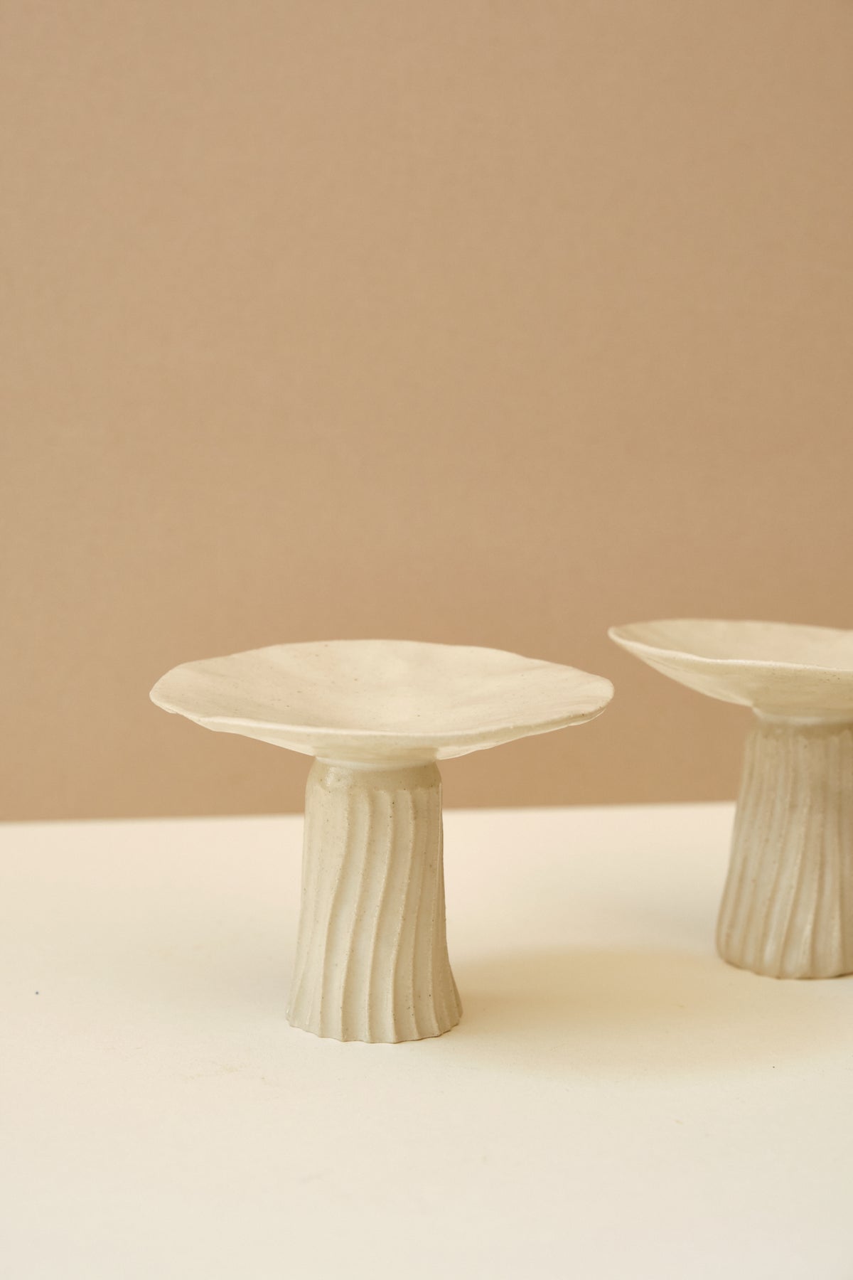 Carved Ceramic Incense Holder