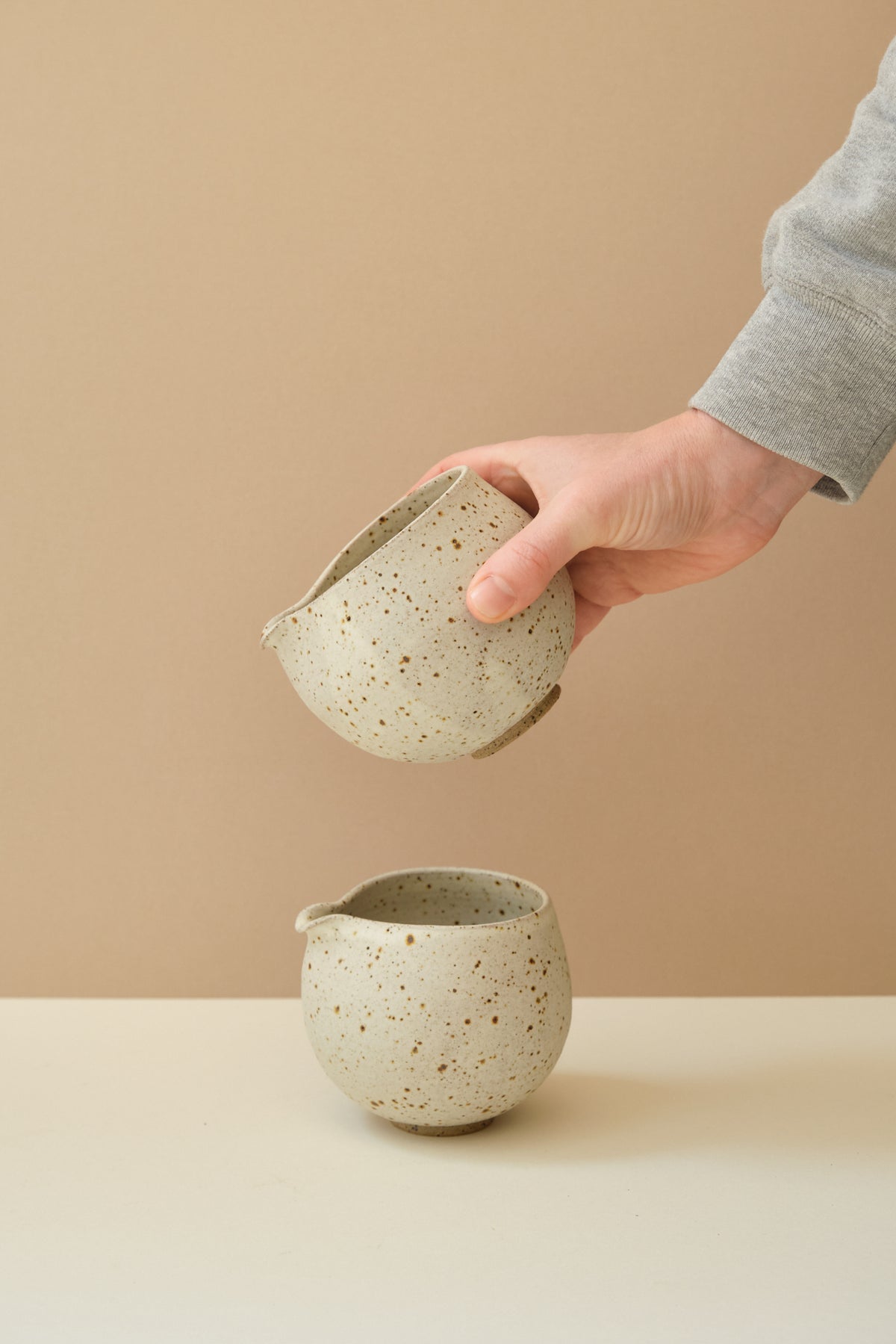 Speckle Sauce Jug