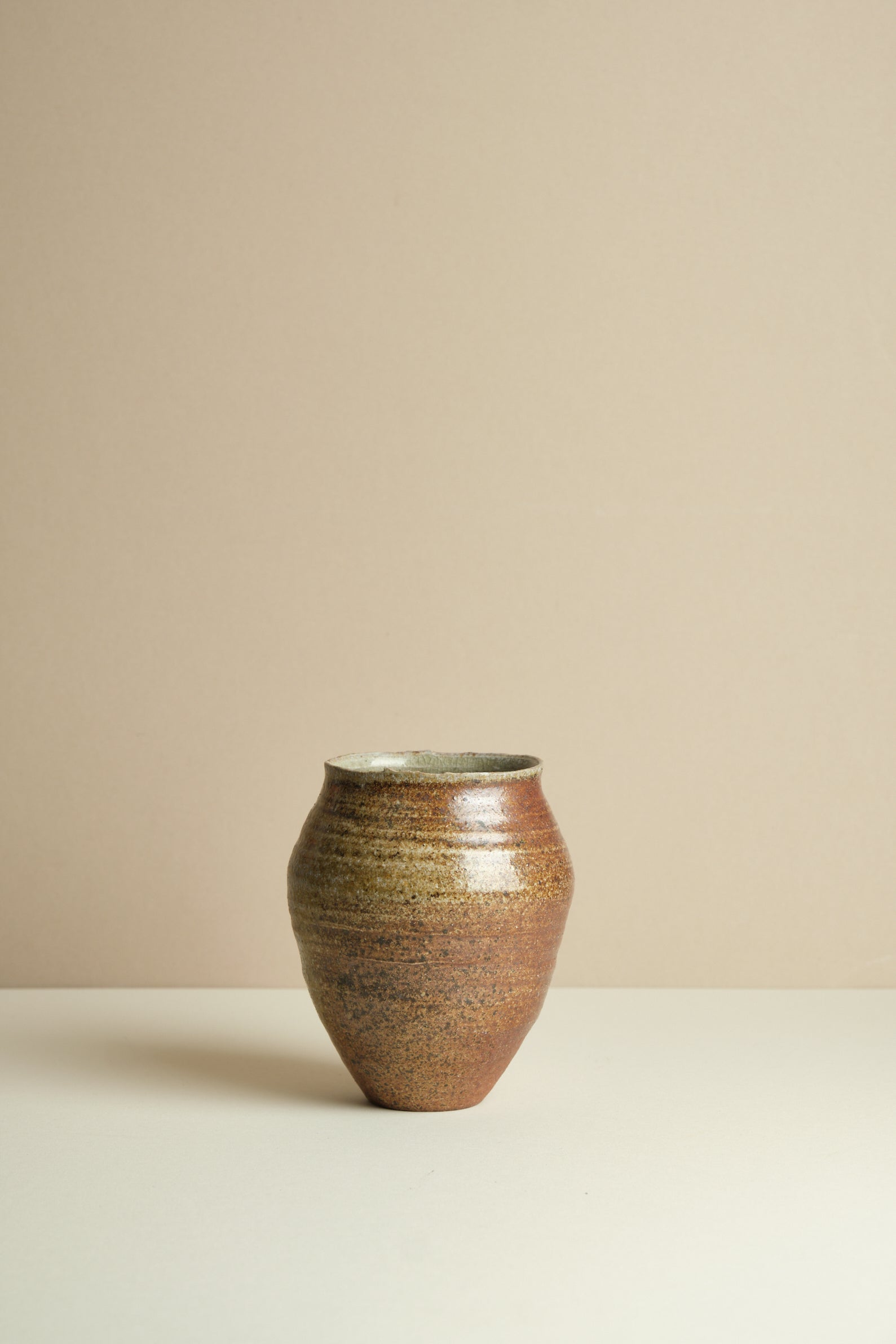 Wood-Fired Anagama Vase