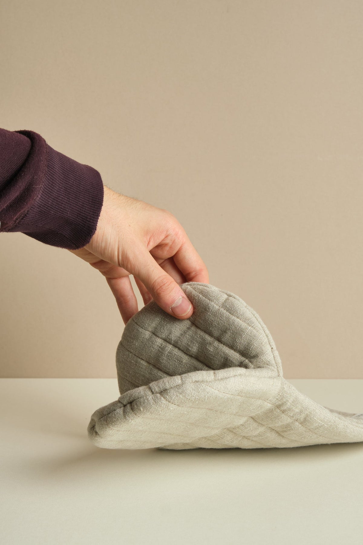 Linen Oven Gloves