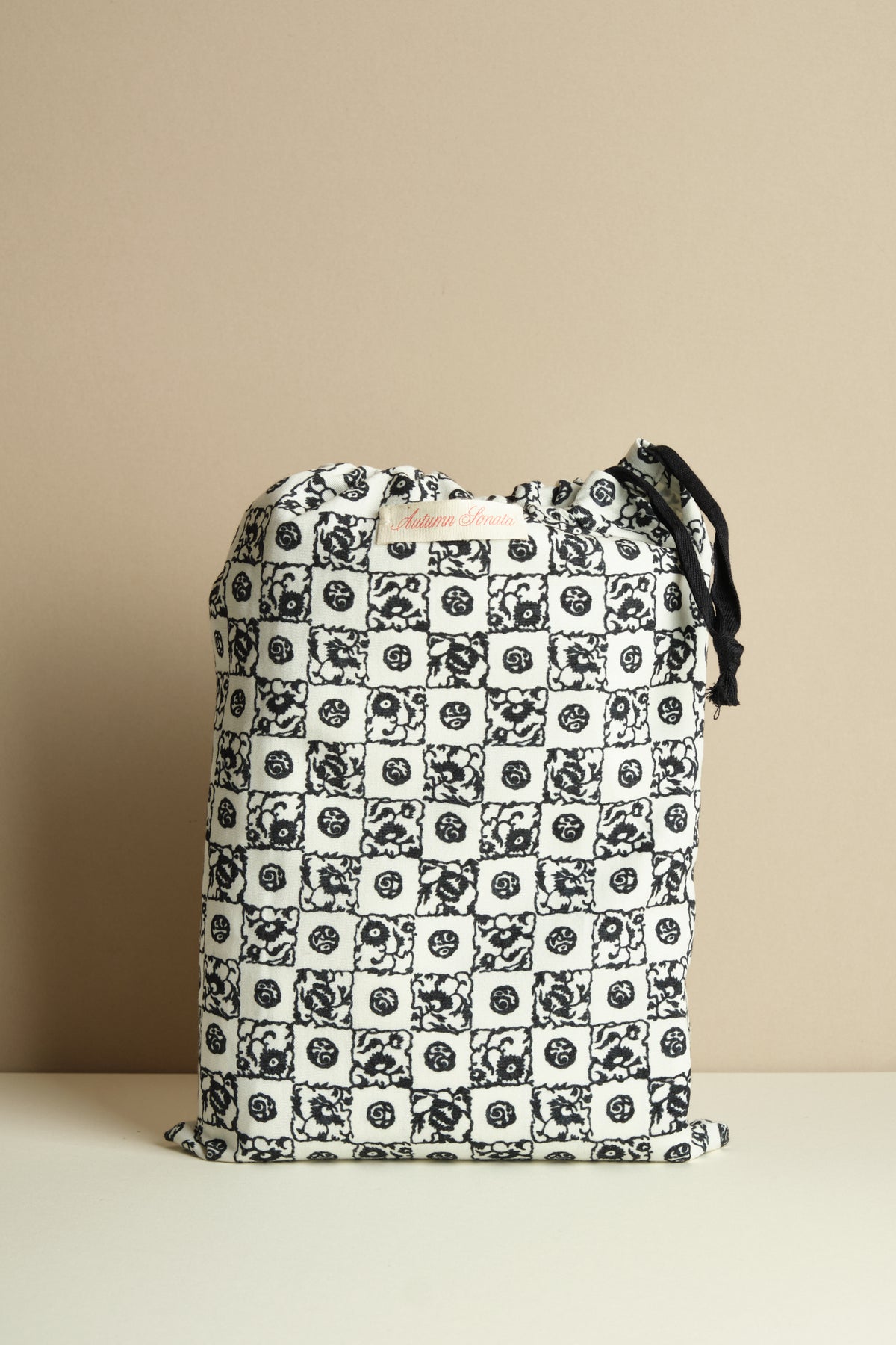 Patterned Cotton Shower Curtain