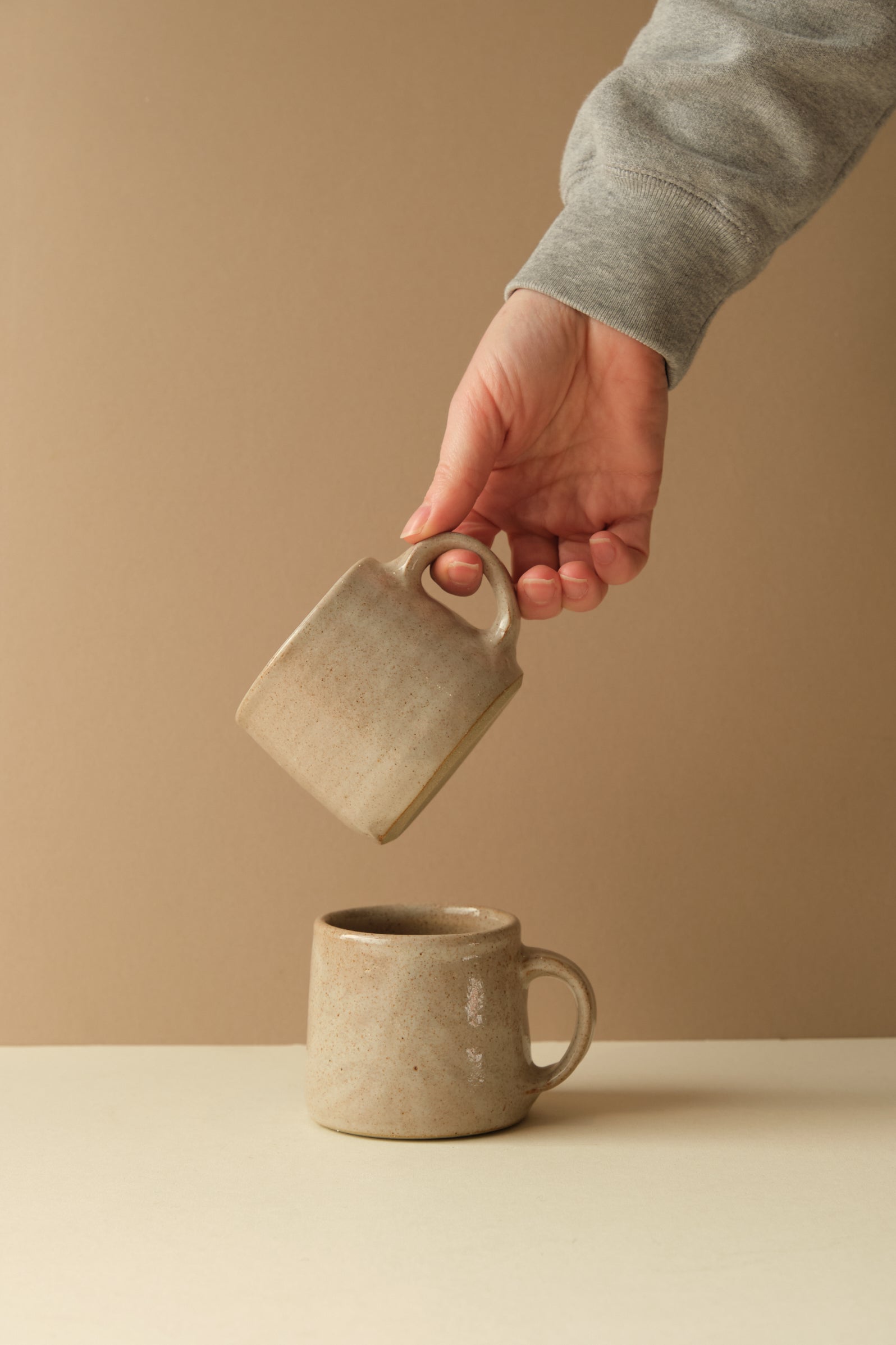 Oatmeal Glaze Mug by Grace McCarthy