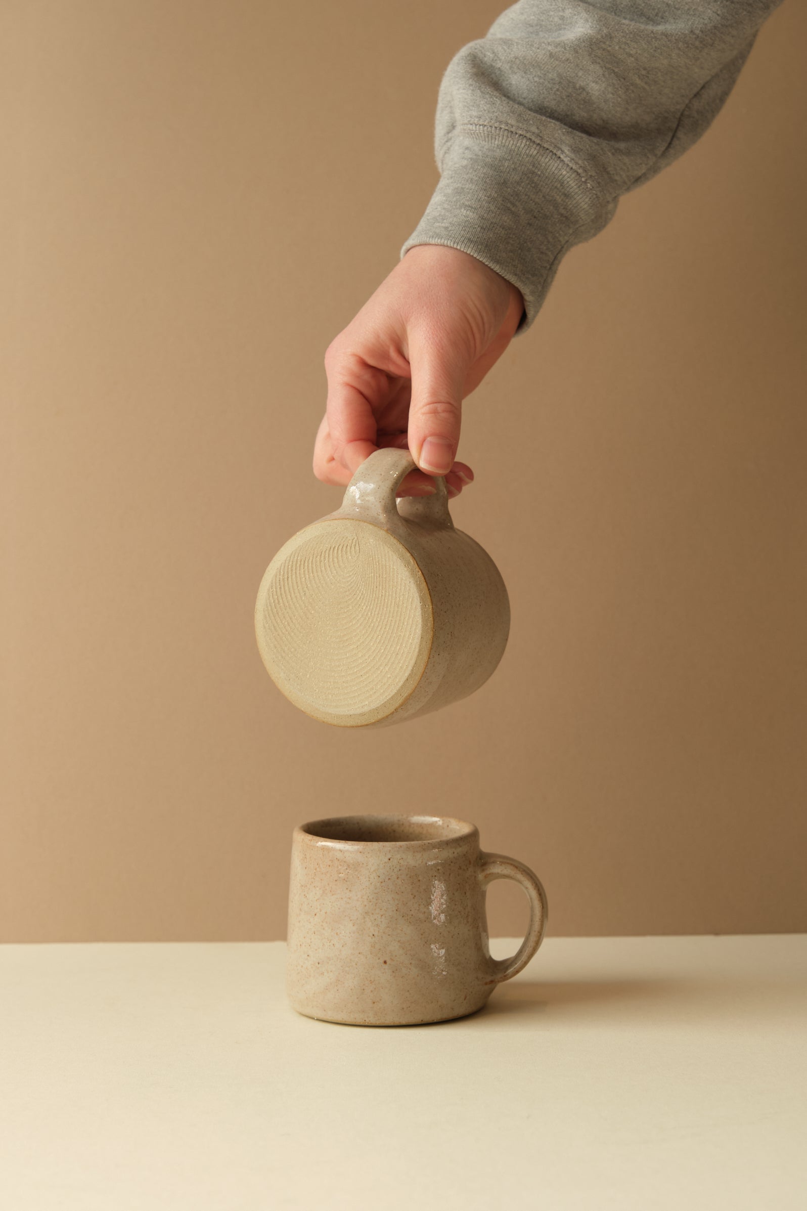 Oatmeal Glaze Mug by Grace McCarthy