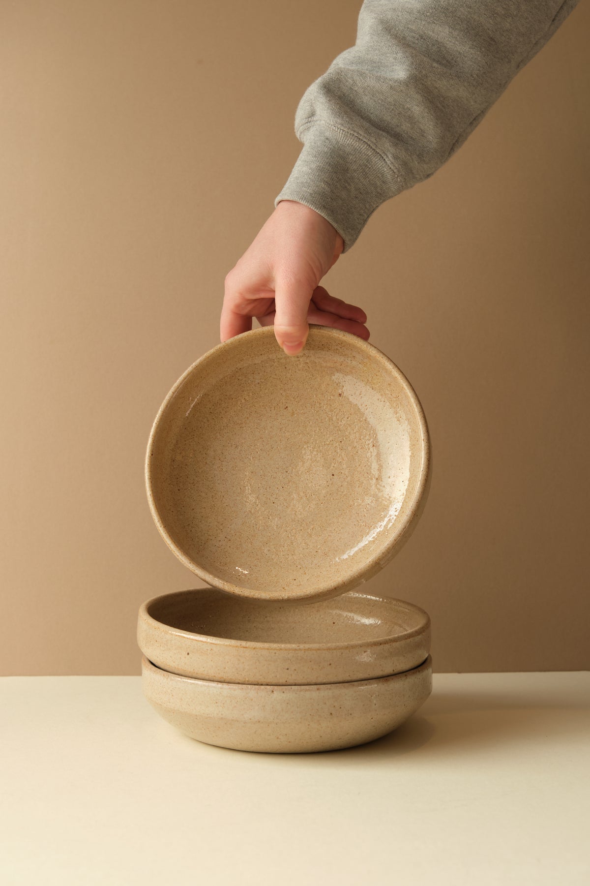 Oatmeal Glaze Pasta Dish