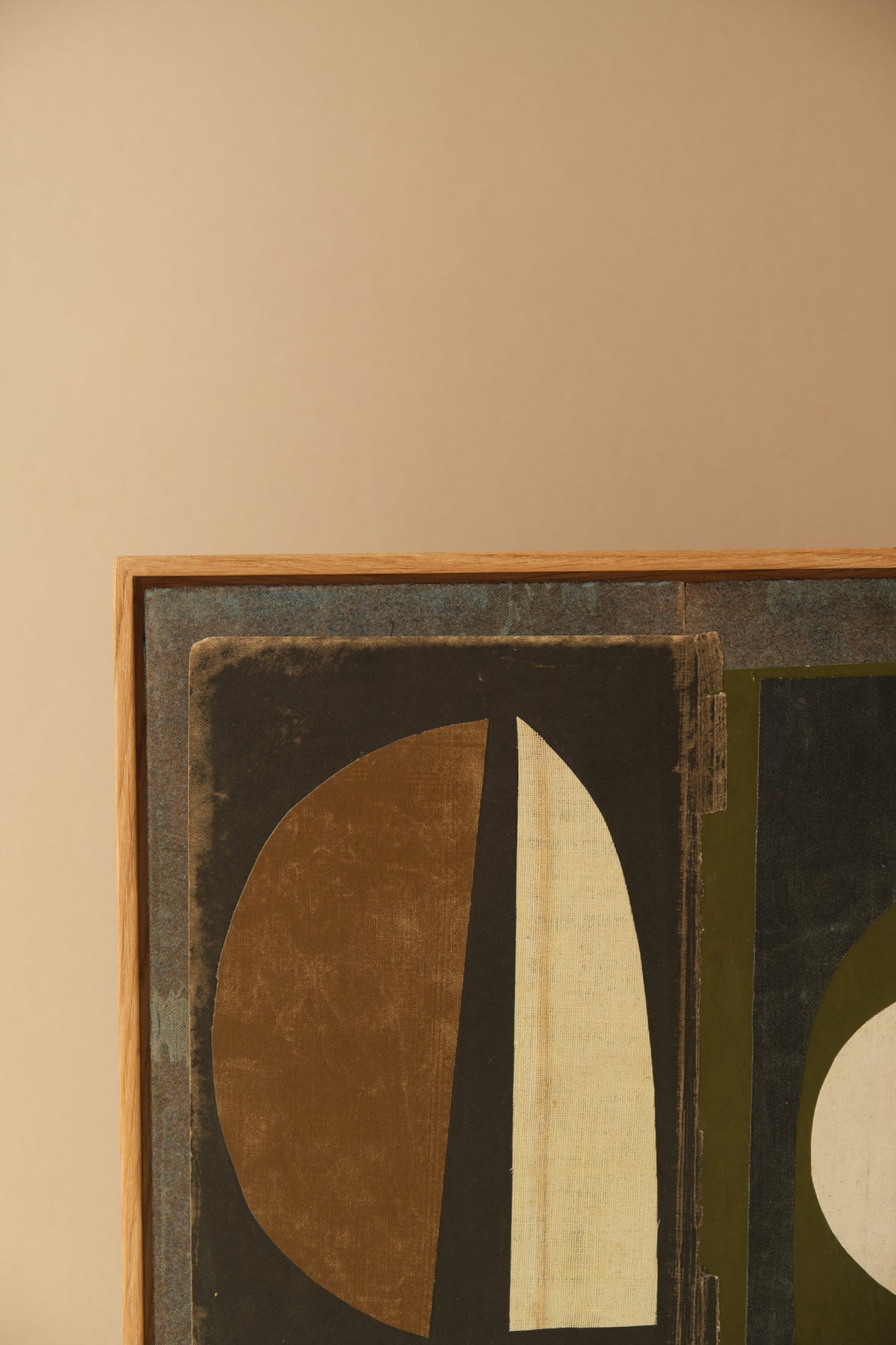 Vintage Book Cloth Artwork - Splits