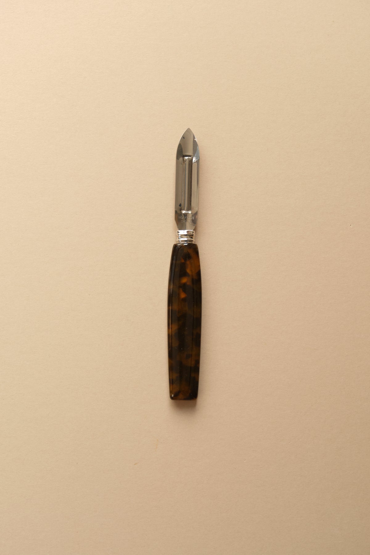 Tortoiseshell / Horn Handle Peeler