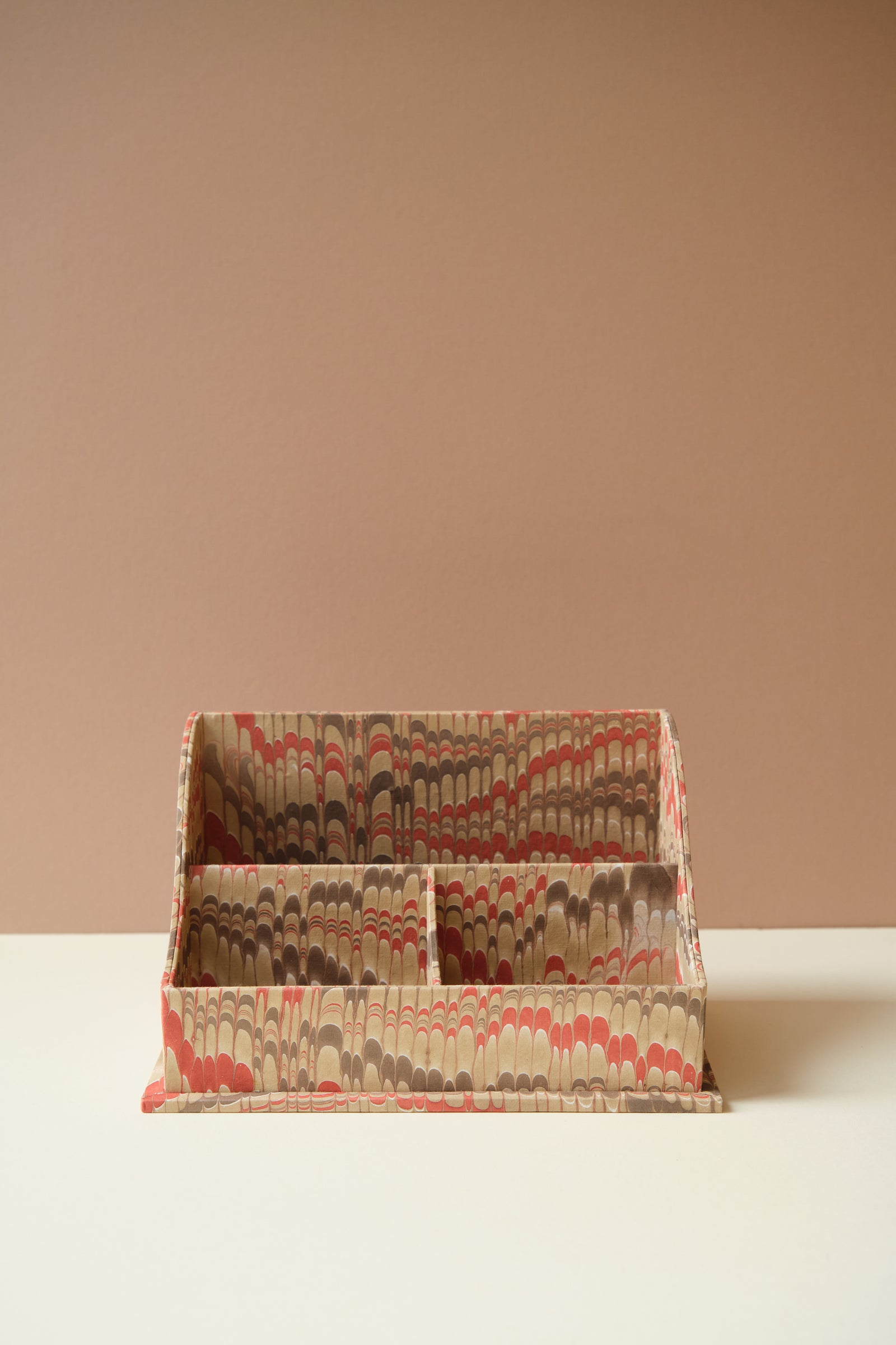 Marbled Desk Organiser