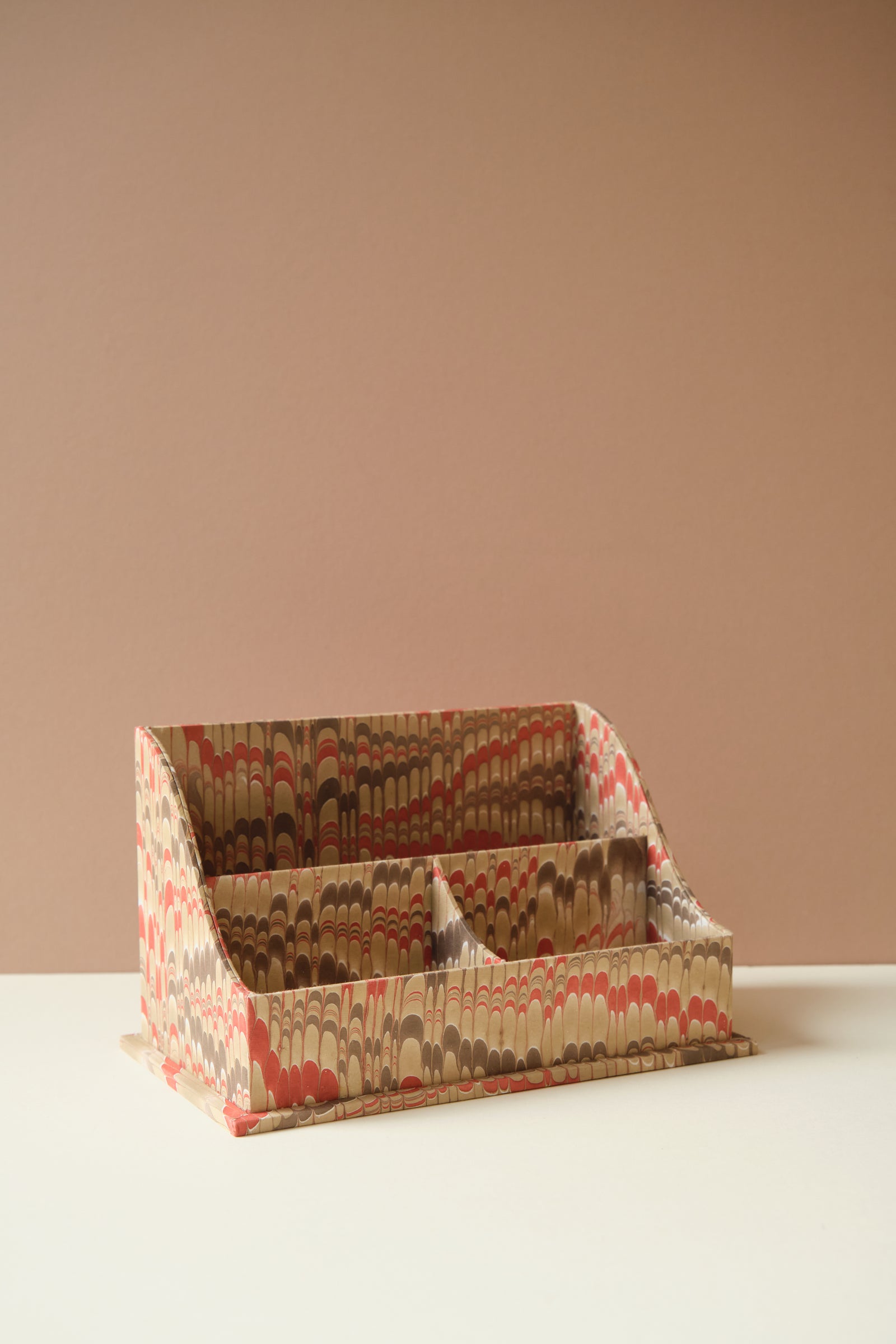 Marbled Desk Organiser