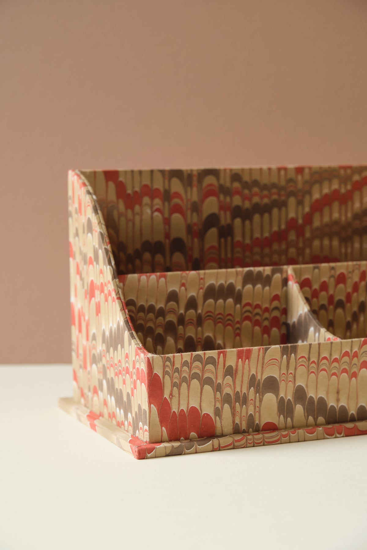 Marbled Desk Organiser
