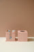 Pink Blockprinted Tissue Box