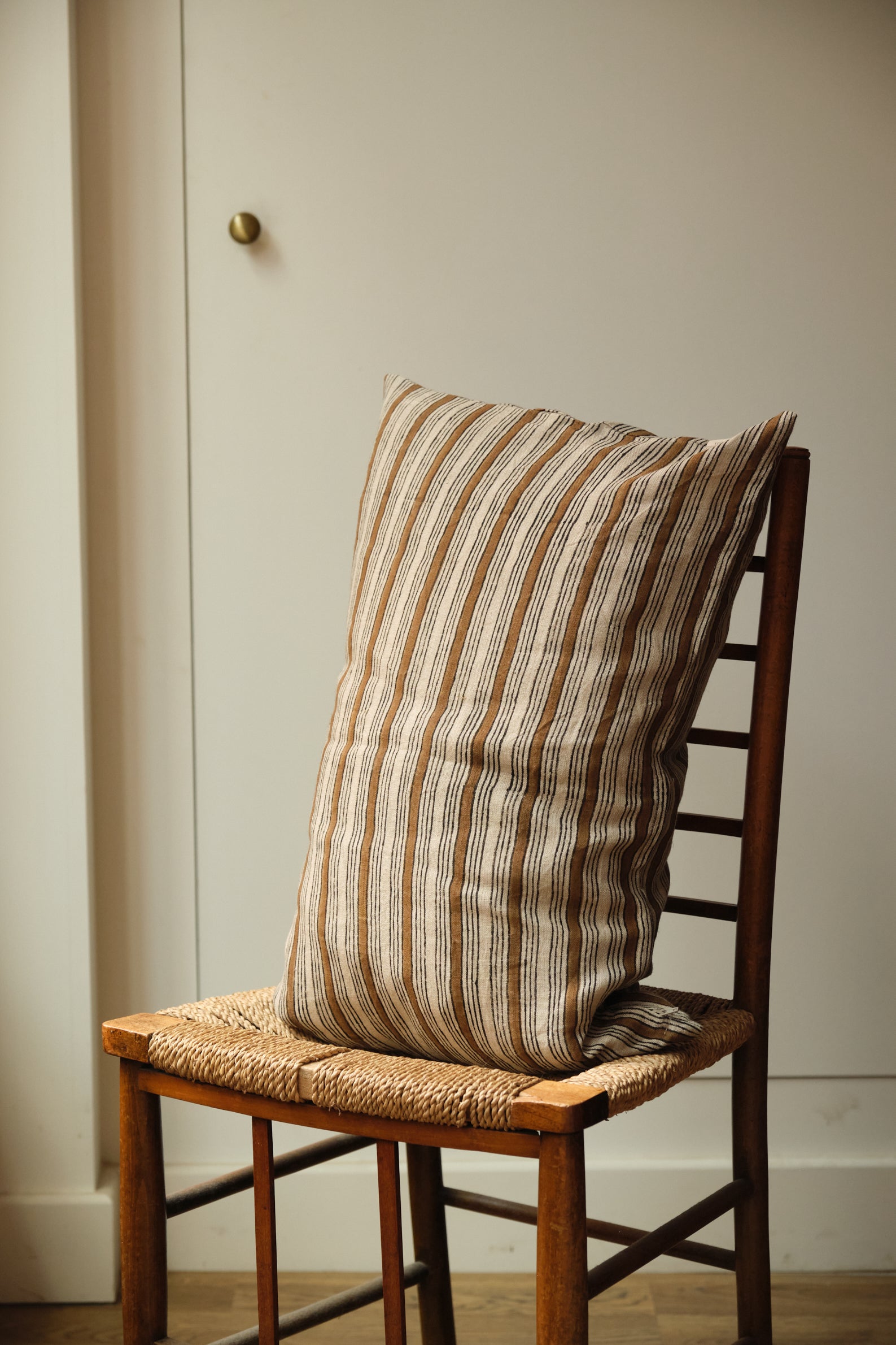 Striped Rectangular Cushion
