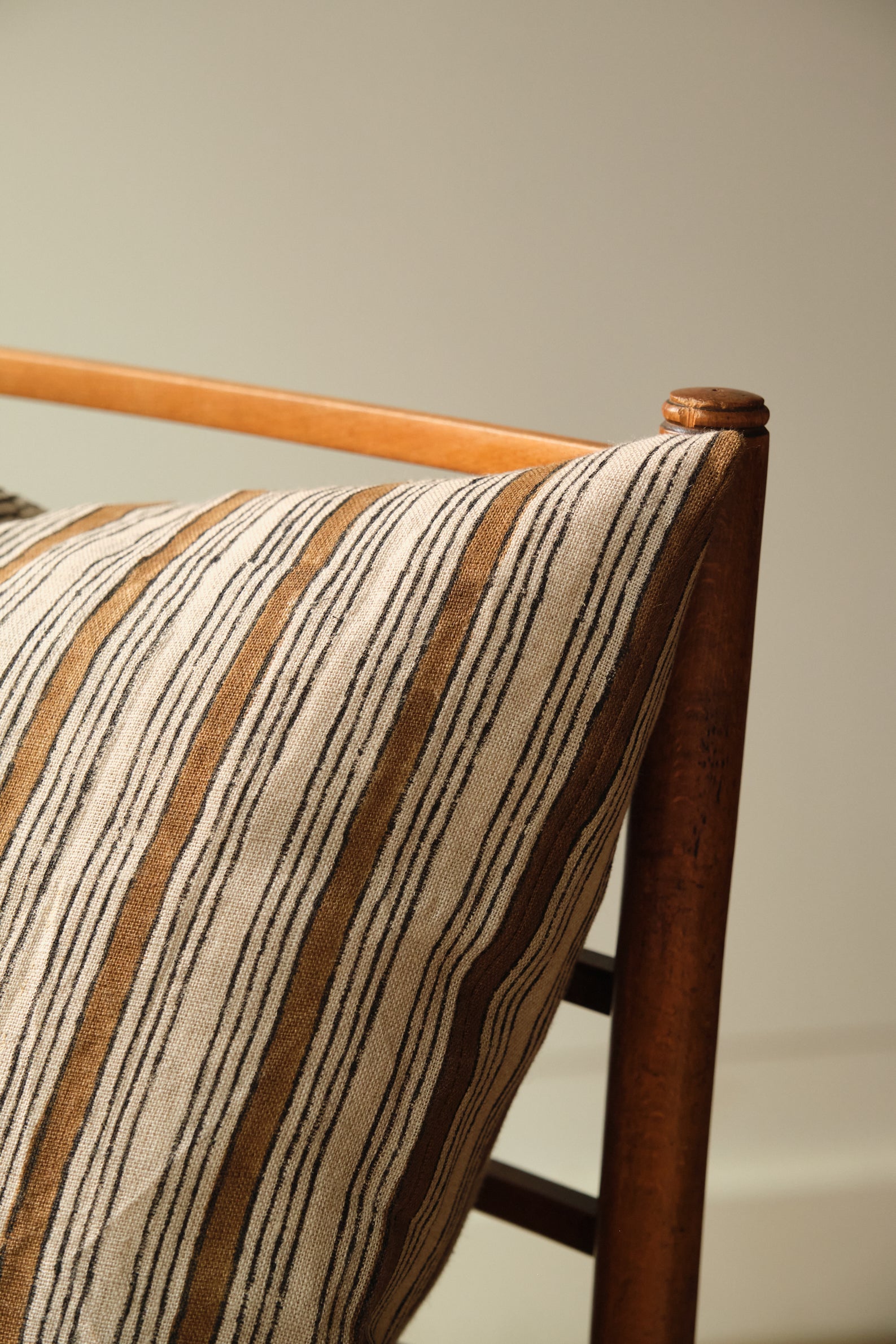 Striped Rectangular Cushion