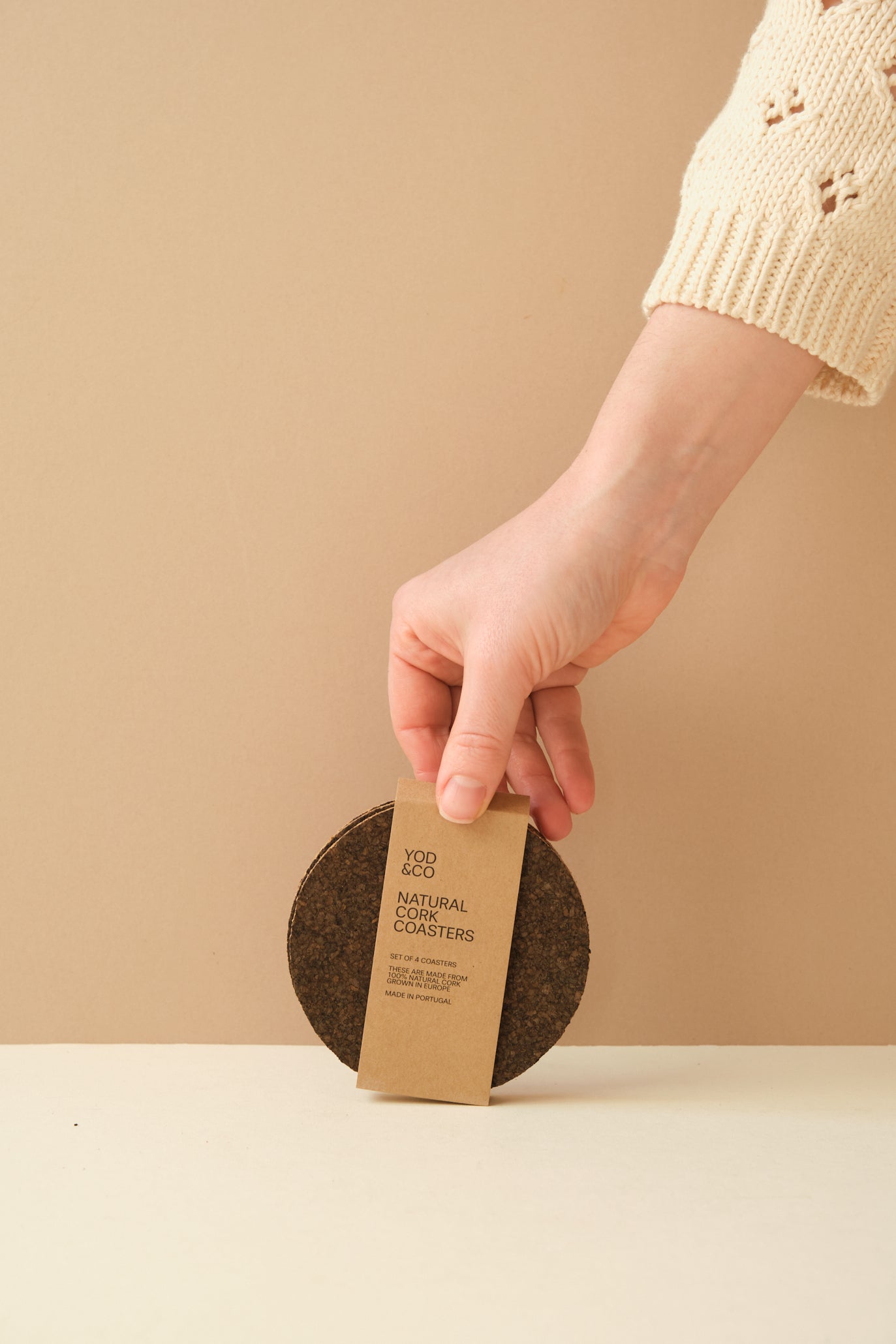 Double-Sided Cork Coasters