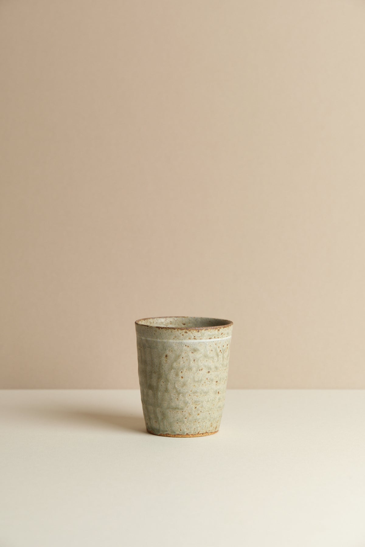 Ash Glaze Inlaid Beaker
