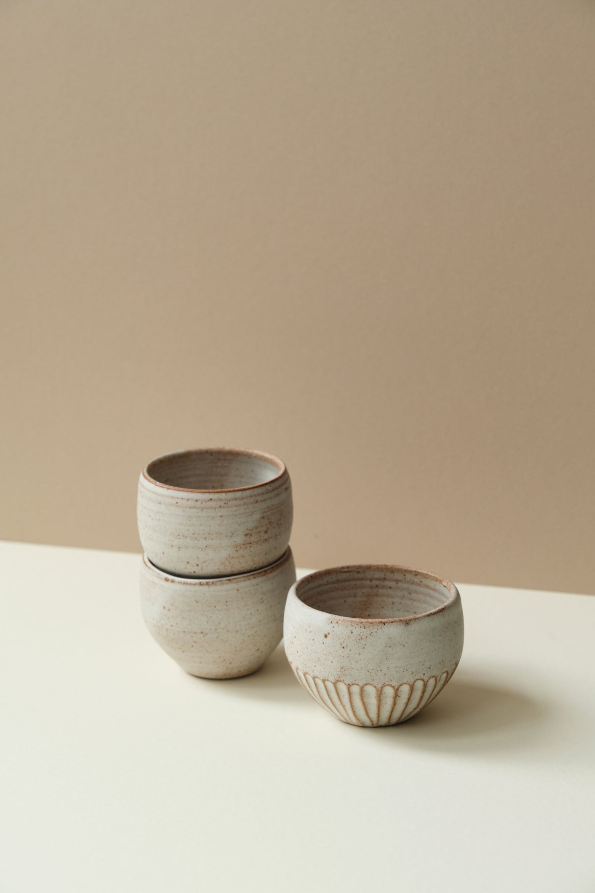 Carved Cortado Cup by Sayaka