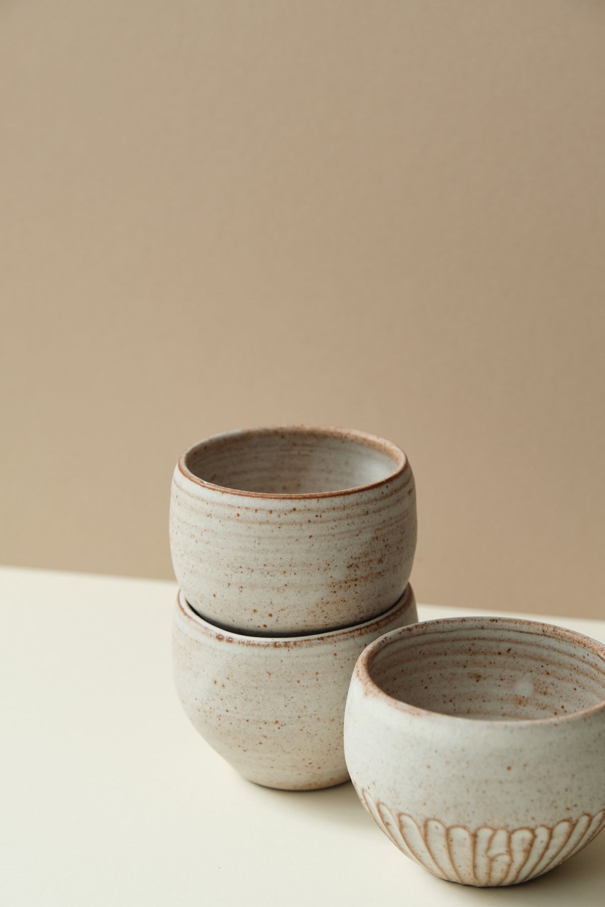 Carved Cortado Cup by Sayaka