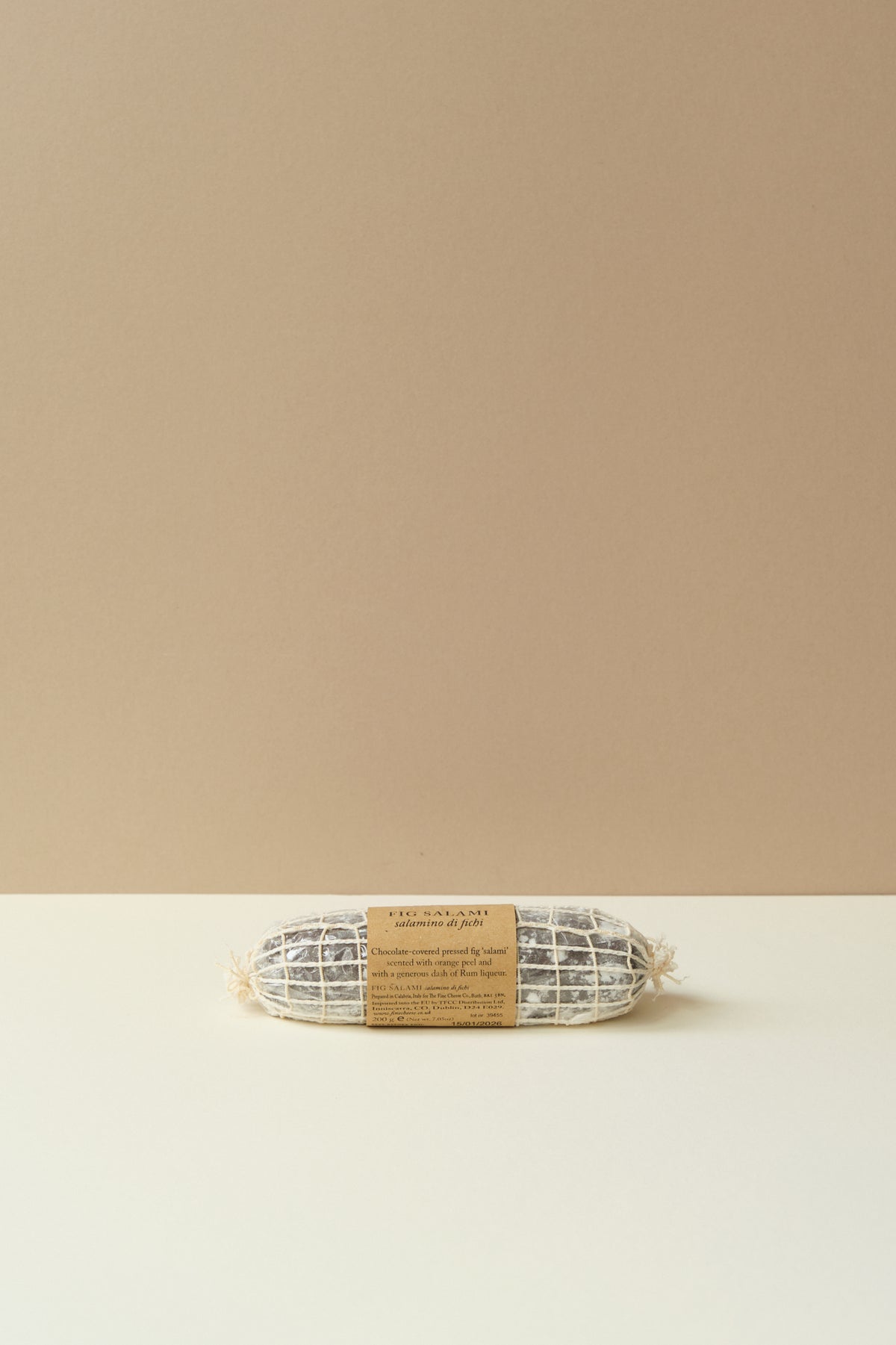 Chocolate & Fig Salami