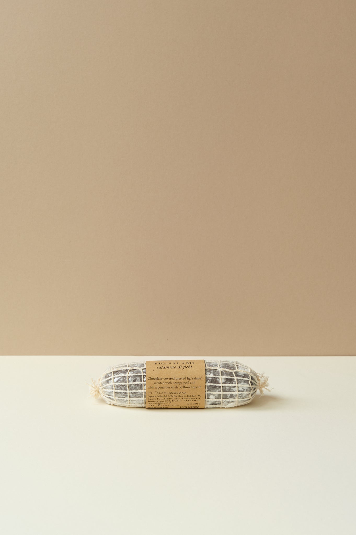 Chocolate & Fig Salami