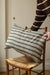 Navy Stripe Rectangular Cushion *PREORDER