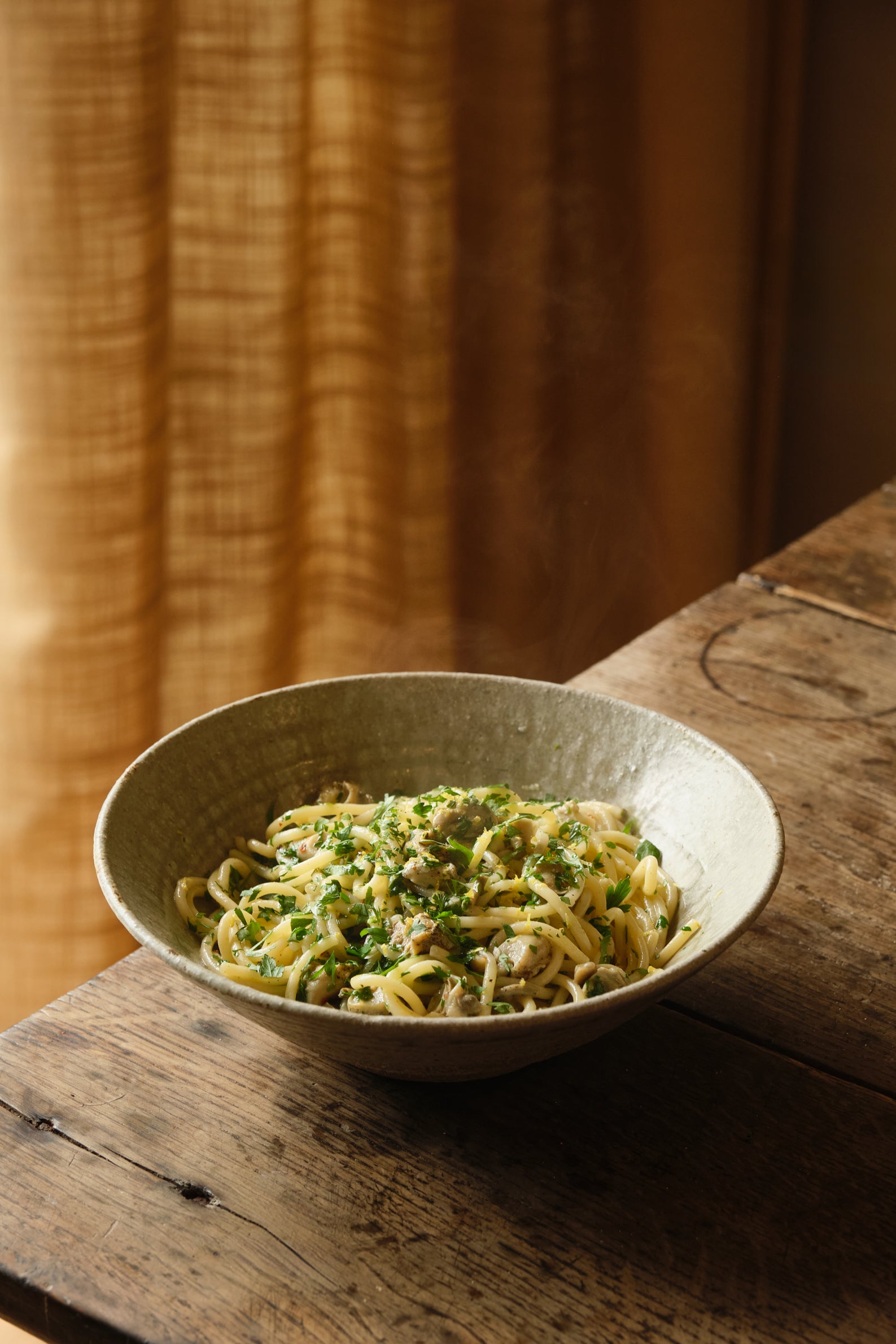 Ash Glazed Pasta Bowl by Ingot Objects