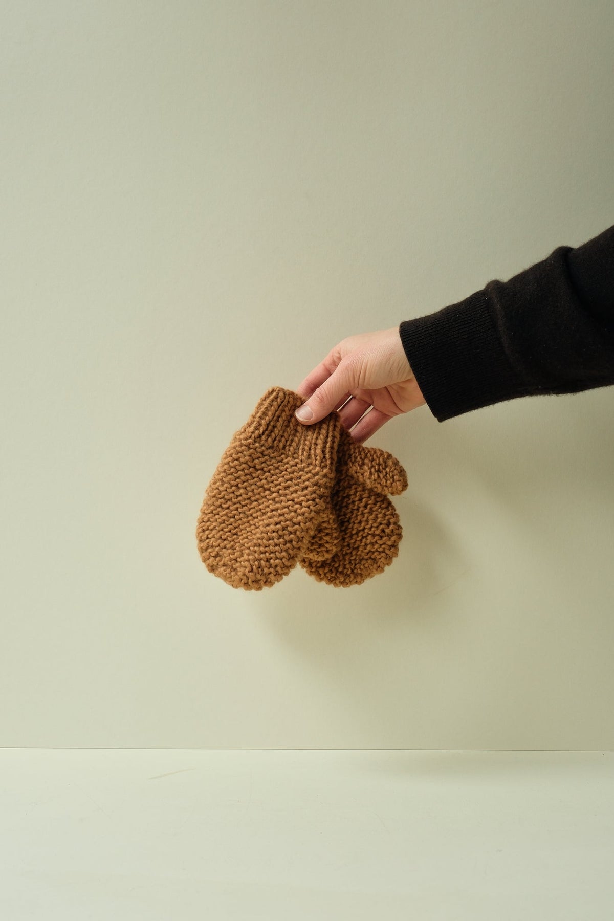 Kids Knitted Mittens