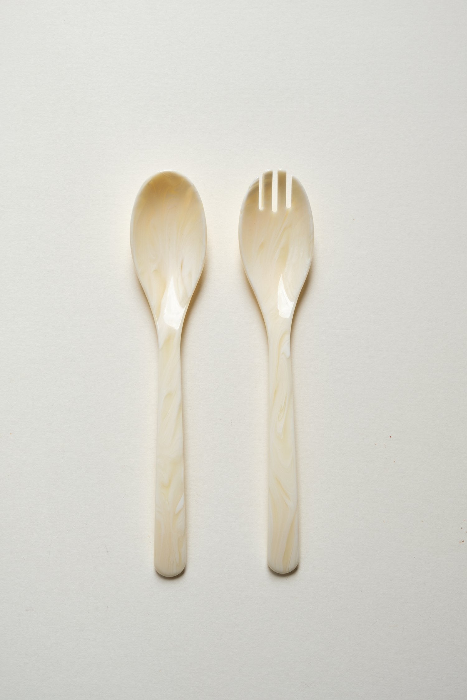 Ivory Salad Servers