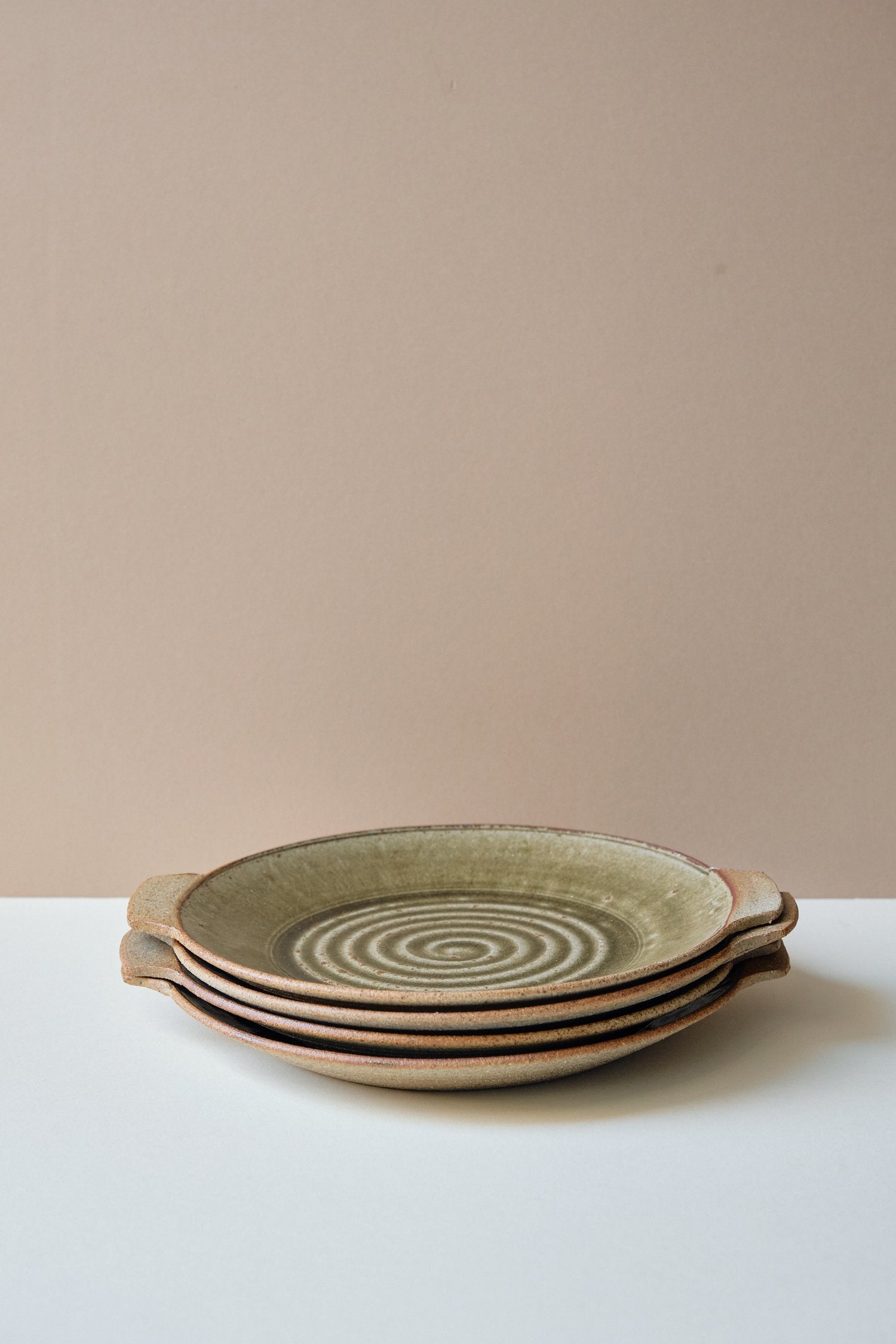 Medium Ash Green Tapas Plate