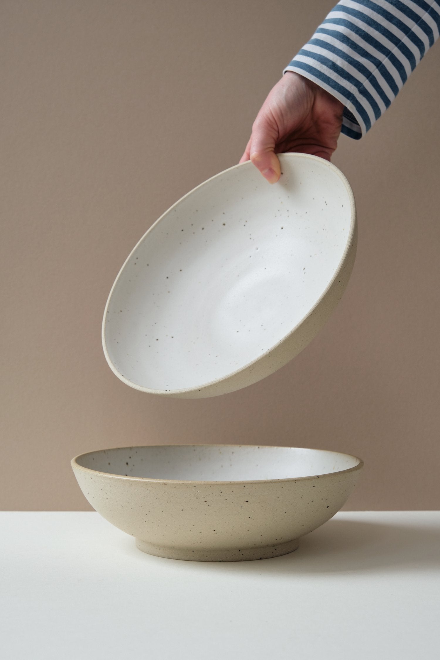 Speckle Serving Dish by Rebecca Morris