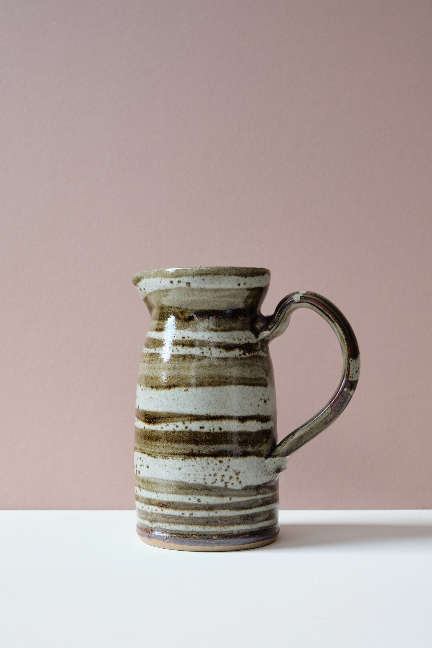 Stripe Glaze Jug