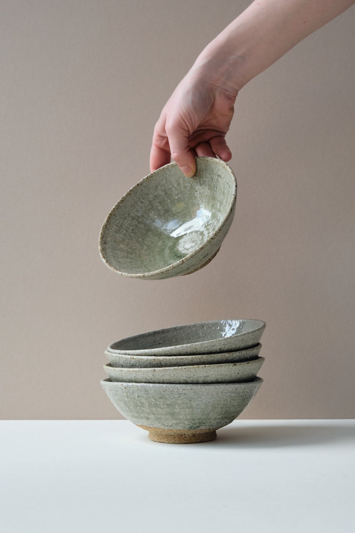 Ash Glazed Snack Bowl