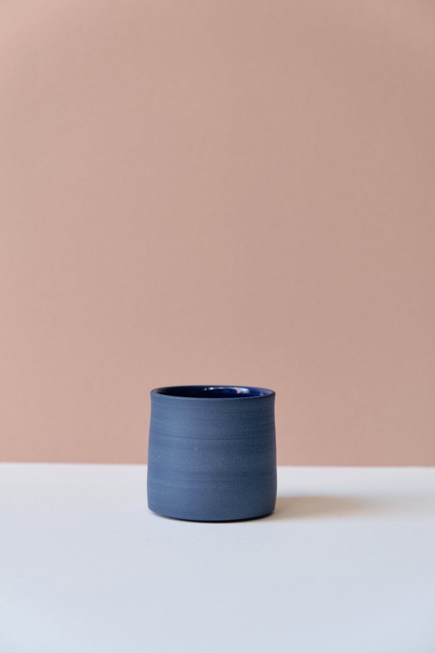 Cobalt Flat White Cup
