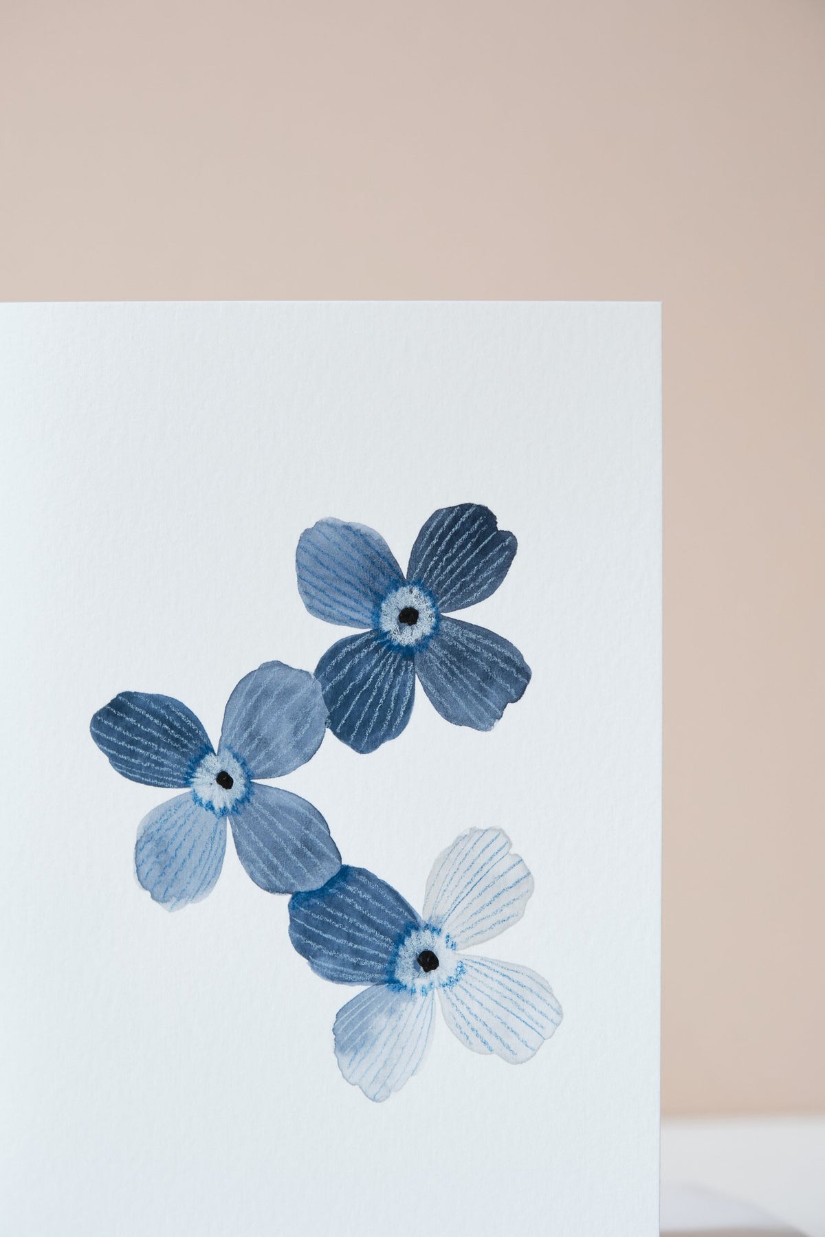 Watercolour Greetings Card by Jasmyn Kopcsandy